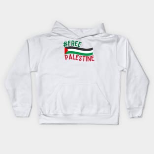 Free Palestine Kids Hoodie